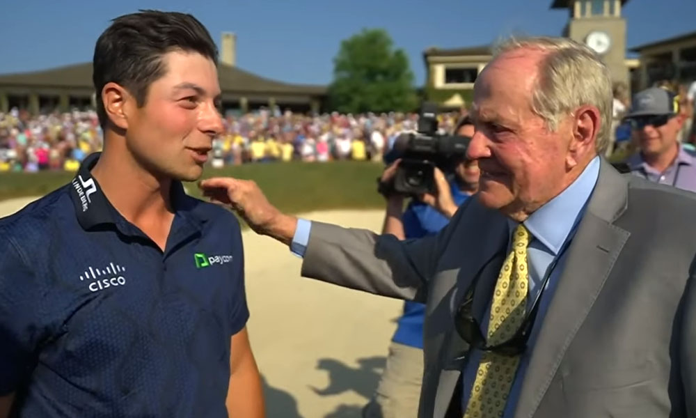 Viktor Hovland Wins Memorial Golf Title in Dramatic Playoff Victory