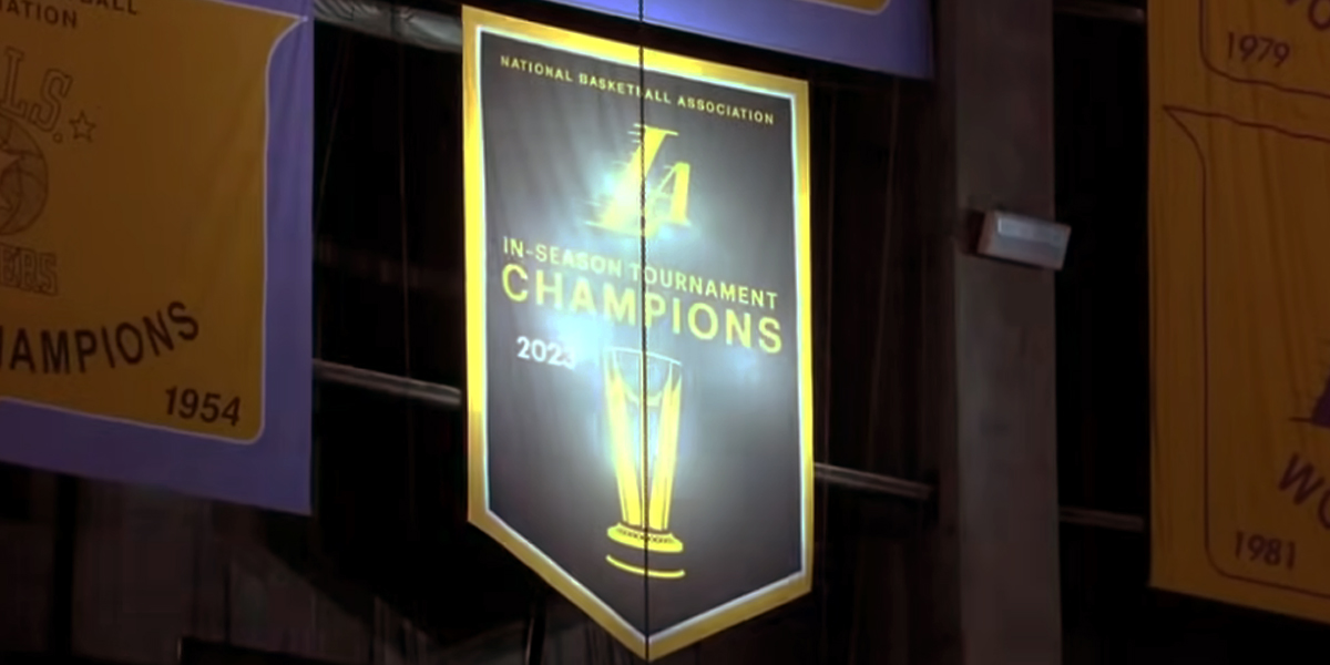NBA Insider Says Lakers Raising In-Season Tournament Banner Shameful