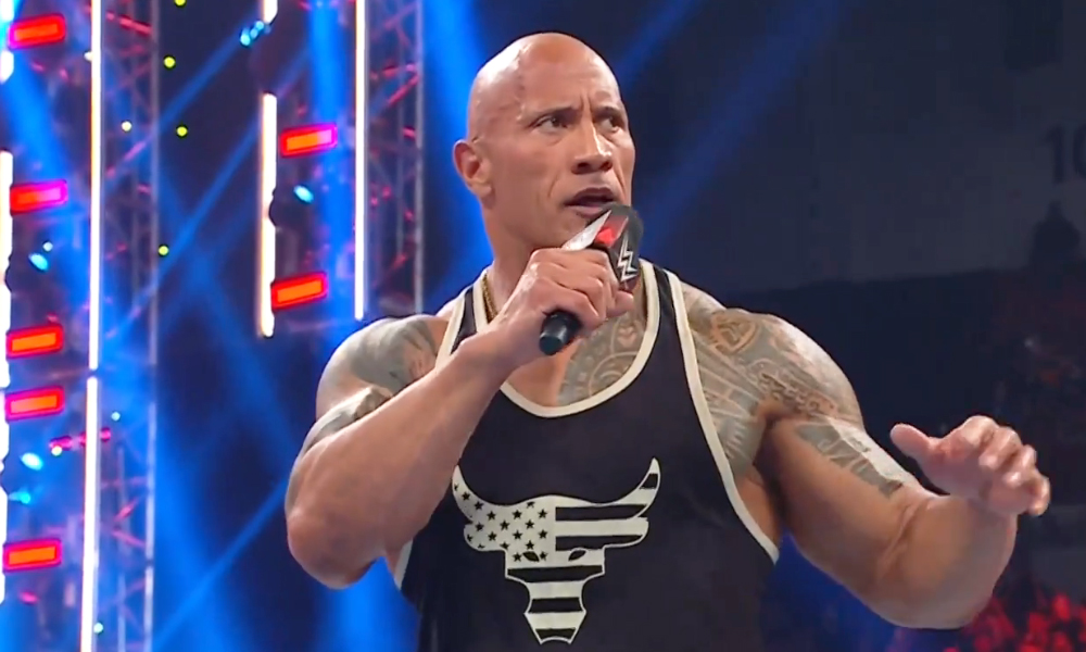 The Rock Calls Out Roman Reigns During Raw Return Appearance