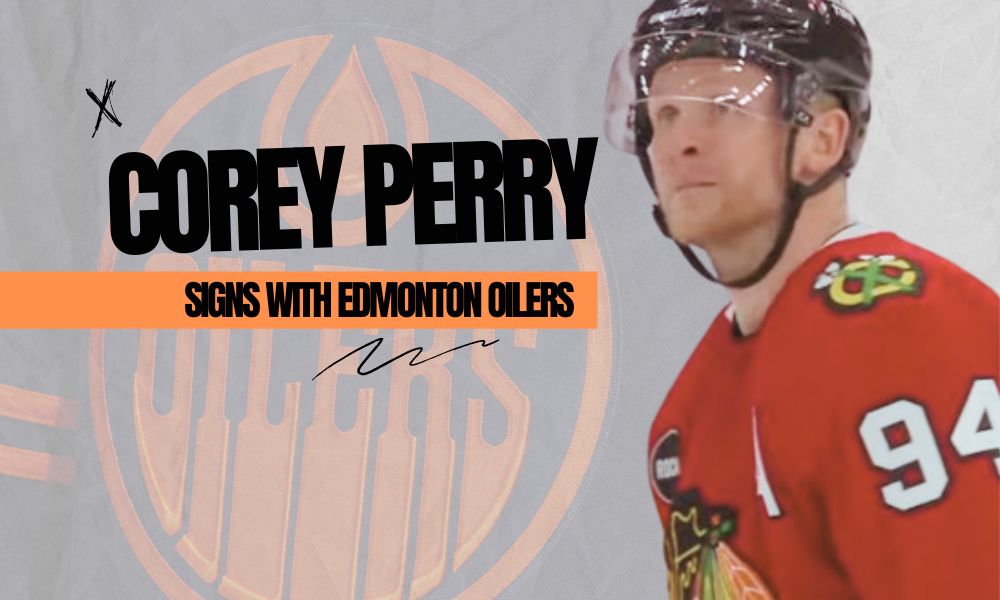 Controversial UFA Forward Corey Perry Signs With Edmonton Oilers