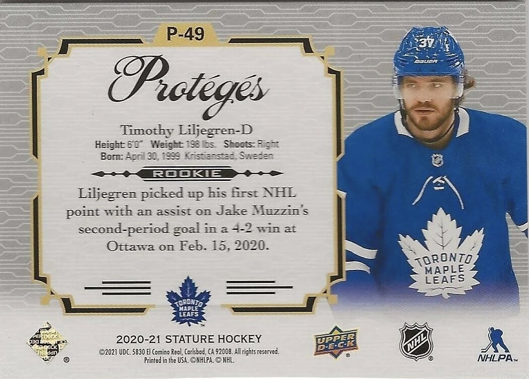 Former Maple Leafs D-Man Timothy Liljegren on the Trade Block