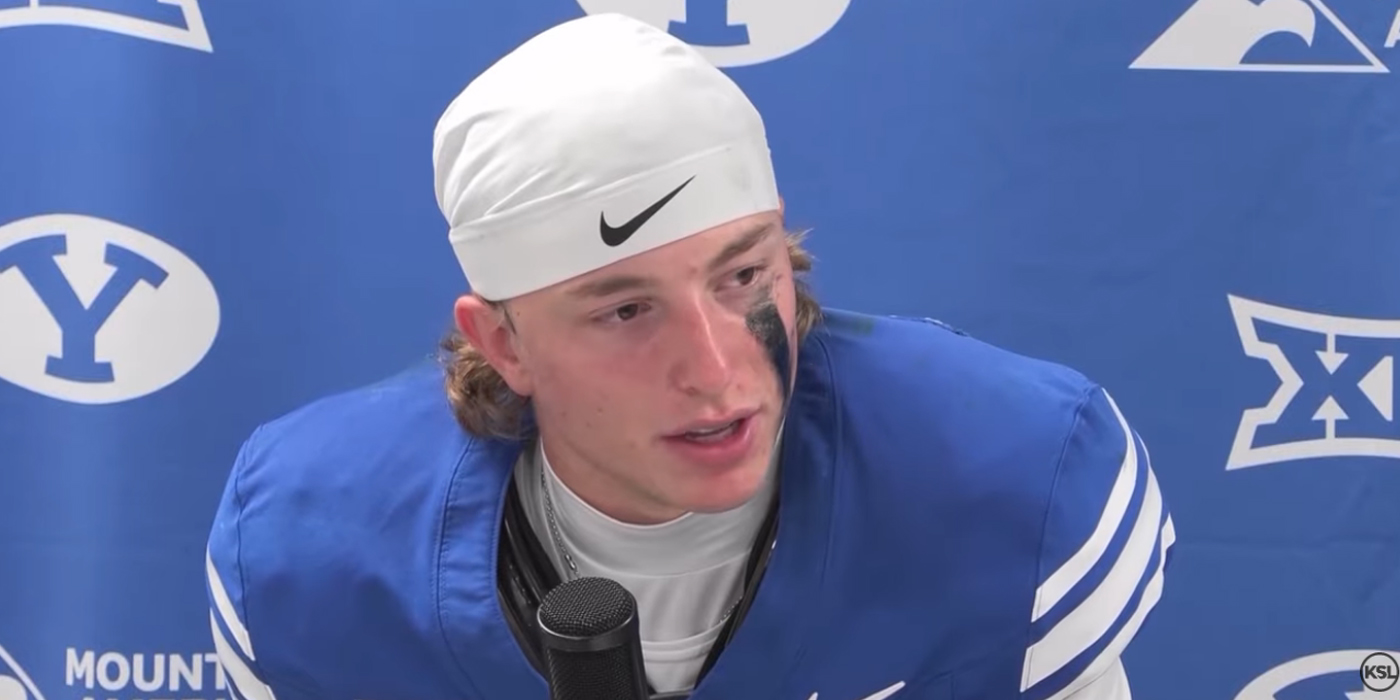 BYU Immediately Boots WR Parker Kingston After Rape Charge
