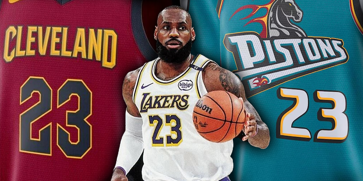 LeBron James Pistons Cavaliers