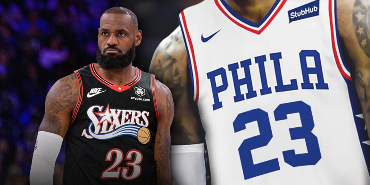 LeBron James 76ers
