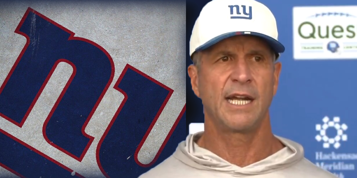 John Harbaugh Giants