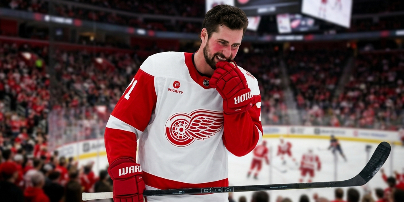 Dylan Larkin Red Wings embarrassed