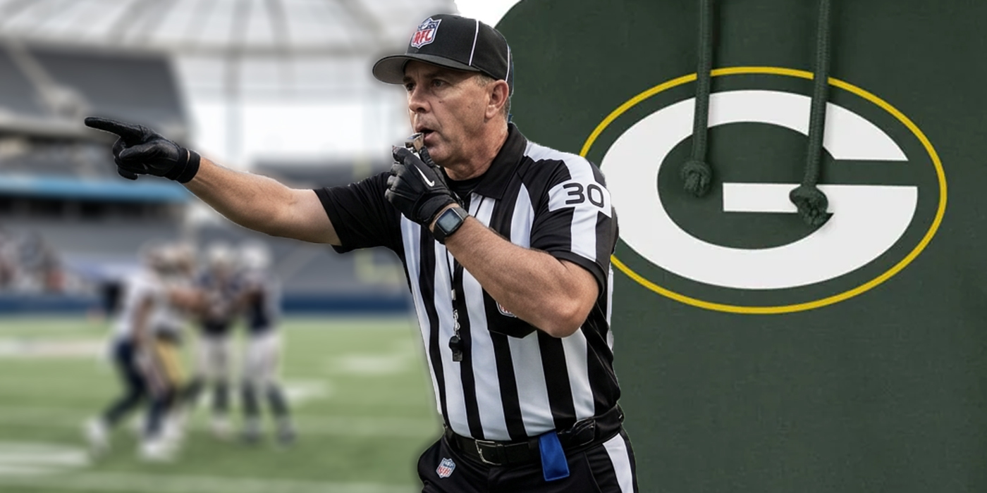 NFL official vs Packers